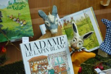 ruminant et lapin blanc