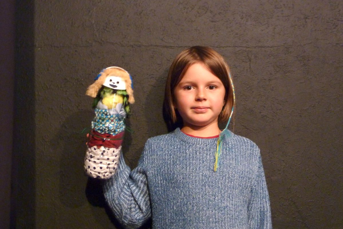 Marionnette recyclée