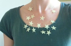 collier étoiles qui brillent