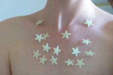 Collier étoiles qui brillent