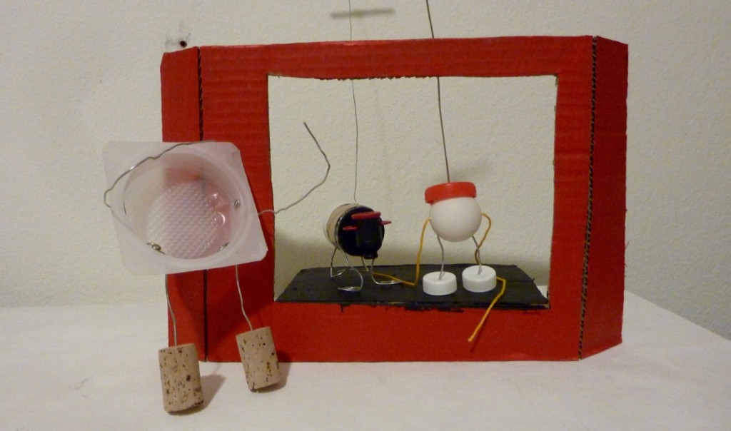 marionnettes recyclées