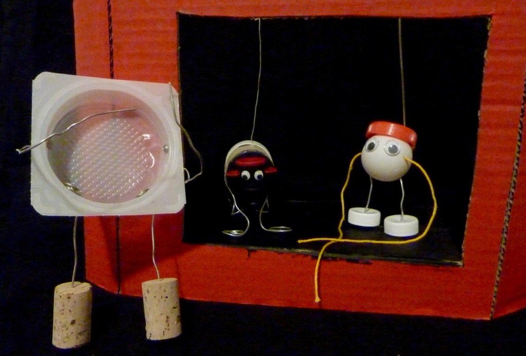 marionnettes recyclées 