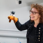 Sophie Reinmann marionnette chaussette puppet dog