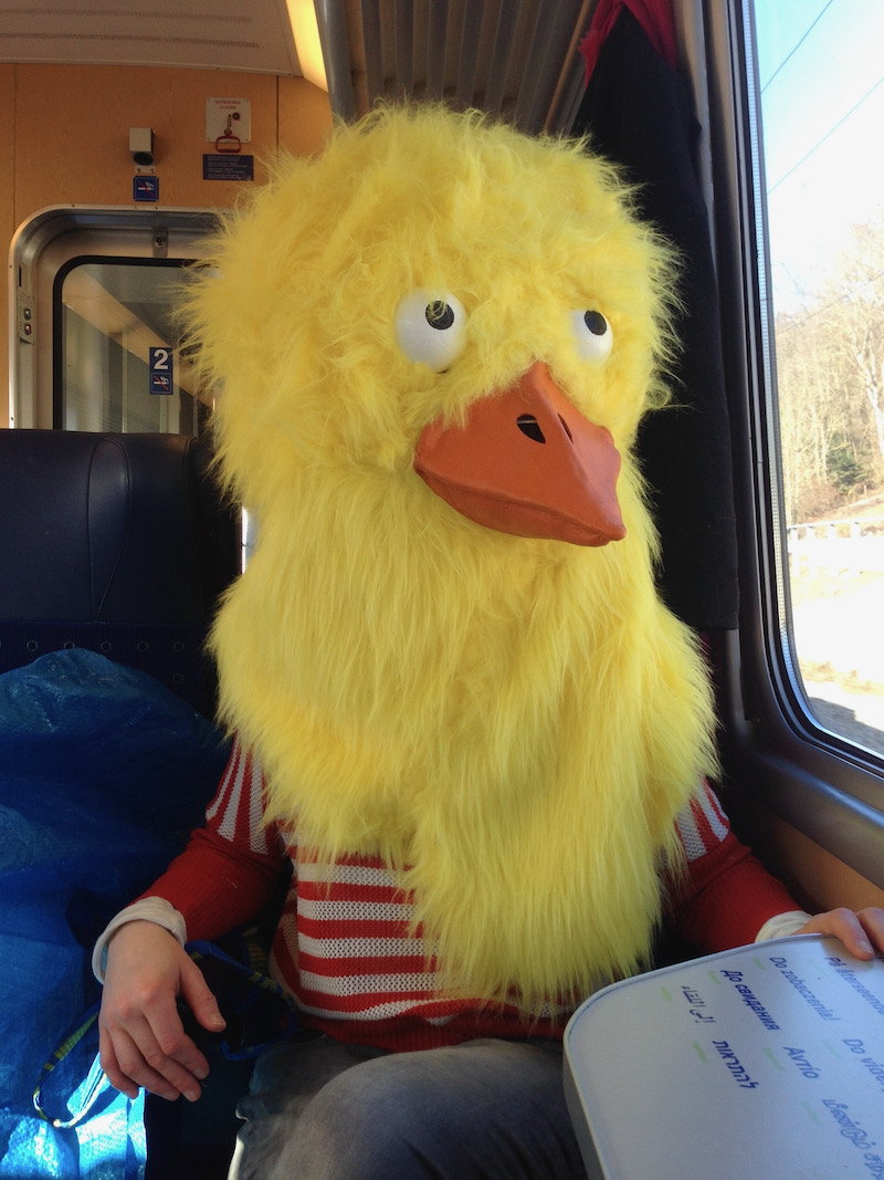 costume de poussin